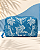 Necessaire Farm Ora Bolas G – Jeans Lenço Tropical - Imagem 1
