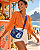 Bolsa Banana P Hibisco do Mar - FARM - Imagem 1