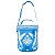 Cooler Farm Farofa – Estampa Lenço Tropical Azul - Imagem 1