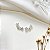 Brinco Ear cuff flores cravejadas - Imagem 1