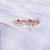 Brinco Ear Cuff gotas em zircônias - Imagem 1