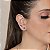 Brinco Ear Cuff em zircônias coloridas e cristais - Imagem 2