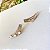 Brinco Ear Cuff cravejado em zircônias - Imagem 1