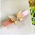 Presilha click acetato borboleta com strass - Imagem 1