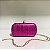 Clutch metalizada com detalhe em strass - Imagem 3
