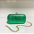 Clutch metalizada com detalhe em strass - Imagem 2