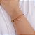 Pulseira cristais espinélio detalhe gota fusion - Imagem 2