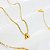Colar riviera cristal com inicial lisa - Imagem 2