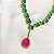 Colar em cristais e gota fusion - Imagem 2