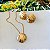 Conjunto Concha Média Lisa Dourado - Imagem 1