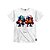 Camiseta Infantil Premium Estampada Em Alta Definição Com Qualidade 4K 100% Algodão Confortável Minnes Americano - Imagem 2