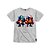 Camiseta Infantil Premium Estampada Em Alta Definição Com Qualidade 4K 100% Algodão Confortável Minnes Americano - Imagem 3