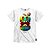 Camiseta Infantil Premium Estampada Em Alta Definição Com Qualidade 4K 100% Algodão Confortável Abobora Tenebrosa - Imagem 3