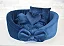 Cama Europa Veludo Azul- Oh My Dog - Imagem 3
