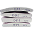 Pacote Lixas 100/180 - 25 und - OPI - Imagem 1