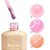 Top Coat Nude Linha Light 15ml - Real Love - Imagem 4