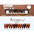 Esmalte em Gel Coleção Tons de Marrom 10ml - Dafu - Imagem 3