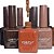 Kit Esmaltes em Gel 12 und Coleção Tons de Marrom 10ml - Dafu - Imagem 3