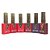 Kit Esmalte em Gel Coleção Vermelho Absoluto 6 Und (Sem TPO) - Fan Nail - Imagem 4