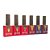 Kit Esmalte em Gel Coleção Vermelho Absoluto 6 Und (Sem TPO) - Fan Nail - Imagem 1