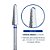 Broca Cônica Média Tungstenio T43-M - Faixa Azul - Bluwe - Imagem 3