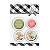 Coleção GARDEN - Dots Garden - 4 peças - GAR33 - Imagem 1