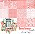 Kit de Papel para Scrapbooking Básicos Carina Sartor Coleção Garden com 5 folhas - Imagem 1