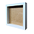 Moldura Caixa Alta com Vidro para Quadros Scrapbook 30x30 - Imagem 1