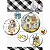 Coleção PICCOLI - Bottons Imagens Piccoli - 6 bottons - PIC11 - Imagem 1