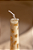 Kit 3 velas decorativas cilíndricas com aplicação de folha de ouro - Imagem 5