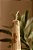 Kit 3 velas decorativas cilíndricas com aplicação de folha de ouro - Imagem 4