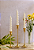 Velas para castiçal espiral kit com 3 - Imagem 1