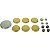 Jogo de Selos  FORD 221 /302/351W - Imagem 1