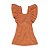 Vestido Jardineira Linho Terracota - Imagem 1