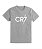 KIT CR7 2 CAMISETAS- 1 CINZA MESCLA - 1 PRETA  LEIA A DESCRIÇÃO - Imagem 2