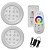 Kit 2 LEDs RGB Piscina - Coloridos 18W com Controladora e Fonte 12V - Imagem 1