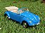 Miniatura Fusca Azul Conversível 1:24 Welly - Imagem 3