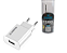 Carregador de Parede USB 3.1A Kimaster Smart Pro 5V Branco K106 - Imagem 1