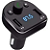Carregador Veicular com Bluetooth 18W USB Preto XO BCC03 - Imagem 2