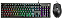 Kit Teclado e Mouse Gamer USB HP KM300F Iluminação Multicores Original - Imagem 2