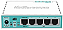 Mikrotik Routerboard hEX RB750Gr3 256MB Branco/Verde - Imagem 1