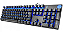 Teclado Gamer Mecânico USB Led GK400F HP Preto - Imagem 2