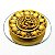 Kit Incensário Vareta Baby Buda Ouro Bandeja Espelhada 12cm - Imagem 4