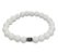 Pulseira  de Pedras Naturais Quartzo Branco - Imagem 2