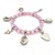 Pulseira Obá Orixás Umbanda Candomblé Rosa Ajustável - Imagem 1