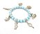 Pulseira Feminina de Iemanjá Rainha do Mar Orixá Ajustável - Imagem 1