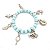 Pulseira Feminina de Iemanjá Rainha do Mar Orixá Ajustável - Imagem 3