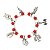 Pulseira Xangô Orixás Umbanda Candomblé Ajustável - Imagem 2