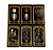 Kit O Tarot Negro 22 Cartas e Porta Tarô Caixa Madeira - Imagem 4