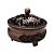Turíbulo Incensário de Mesa Rose em Metal Brilhante 10cm - Imagem 4
